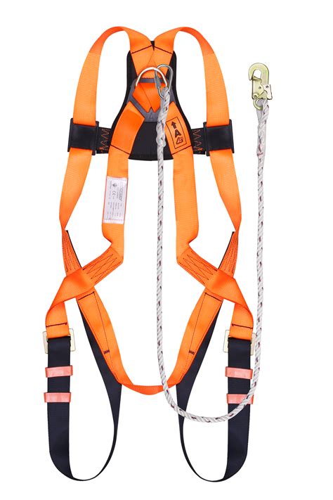 full body harness built  lanyard fall protection proguard technologies proguard