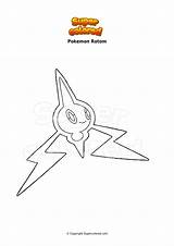 Rotom Pokemon Coloriage Dibujo Morpeko Ausmalbild Gigamax Supercolored Elektro Voraz Forma sketch template