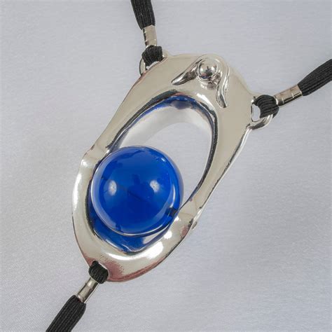 Womens Silver Clitoral Exciter Blue Orb G String Clit Etsy Hong Kong