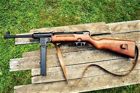 mp wwii german select fire rifle submachine gun schmeisser