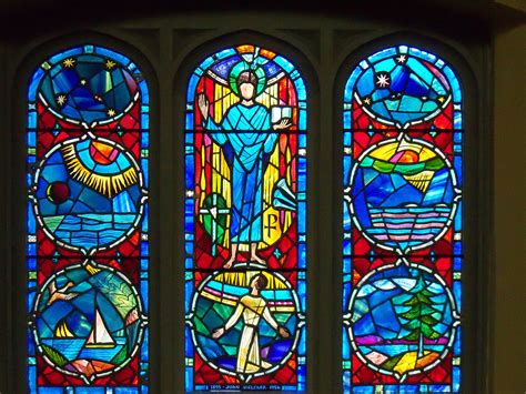 stained glass windows  stock photo public domain pictures