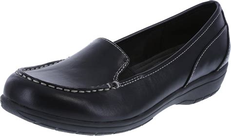 predictions comfort  womens black womens colby loafer  wide