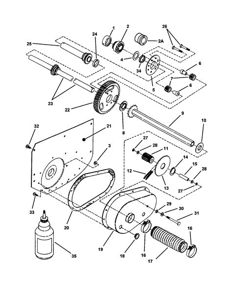 differential rh fender diagram parts list  model bve snapper parts riding mower