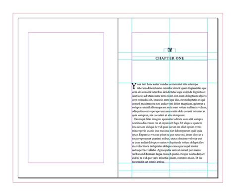 full book template  indesign   book design templates