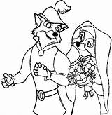 Disney Robin Coloring Hood Marian Pages Wedding Colorear Para Gif Lady Boda Dibujos Horse Choose Board sketch template