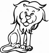 Lion Coloring Printable Lions Pages Template Drawing Kids Easy Print Cartoon Templates Simple Animal Cute King Ecoloringpage Clipart Clipartmag Continue sketch template