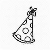 Hat Birthday Party Drawing Icon Drawings Hats Celebrate Kid Caps Paintingvalley Iconfinder sketch template