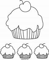 Coloring Cupcake Cupcakes Cup Cakes Pages Sheet Color Party Clipart Foods Favorite Birthday Cliparts Printable Poster Clipartbest Pdf Cake Sheets sketch template
