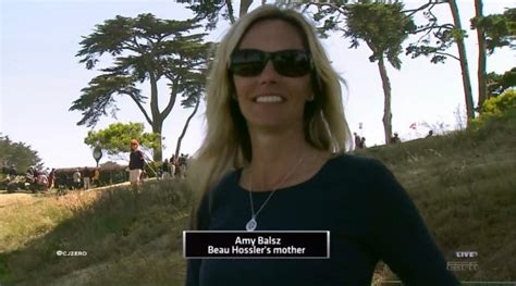 beau hossler s mom amy balsz was popular at the us open the big lead