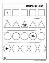 Counting Skip Worksheets Printable Activities Worksheet Count Kids 100 Print Simple 5s Kindergarten 10s 8s Woo Jr Woojr Grade 4s sketch template
