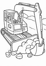 Construction Coloring Pages Printable Equipment Tools Worker Vehicles Print Color Getcolorings Excavators Excavator Colouring Colorings Getdrawings Pdf Online Comments Colornimbus sketch template