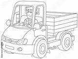 Camion Lkw Fahrer Autista Driver Reiten Guida Trucker sketch template