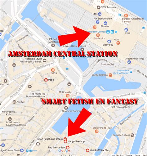 amsterdam red light district map