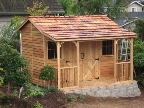 ranchouse sheds prefab guest cottage kits plans designs cedarshed usa