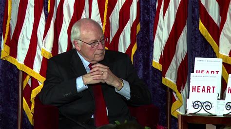 vice president dick cheney talks heart at the nixon library youtube