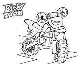 Ricky Wonder sketch template
