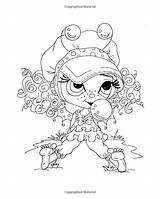 Coloring Pages Coloriage Books Stamps Lacy Sunshine Manga Amazon Book Fairy Printable Digi Drawings Colorier Adults Volume Big sketch template