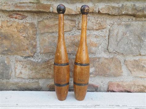 one antique wood indian club exercise club juggling pin with etsy uk
