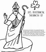Patrick Patricks Catholic Coloriages Saints Coloringhome Church Colorir Irlande 840px Xcolorings sketch template