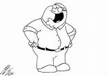 Griffin Morteneng21 Petergriffin Familyguy sketch template