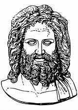 Zeus Colorare Disegni sketch template