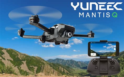 yuneec mantis  opvouwbare drone met  camera