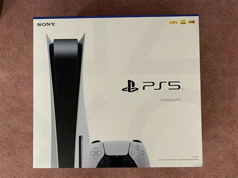 Ps5 Sony Playstation 5 Console Disc Version White Brand New In Hand
