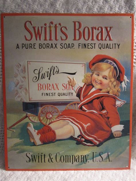 vintage swifts borax soap tin metal sign laundry room red etsy casitas de munecas casitas