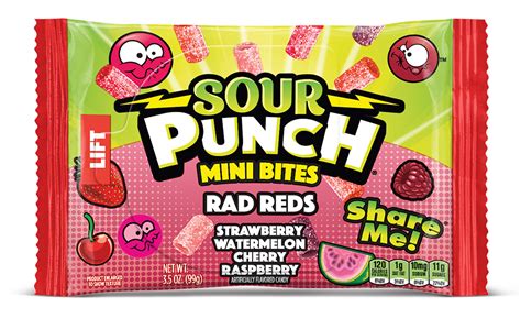 Mini Rad Reds 3 5oz Bag Sour Punch