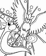 Pokemon Coloring Pages Clipart Printable Library sketch template