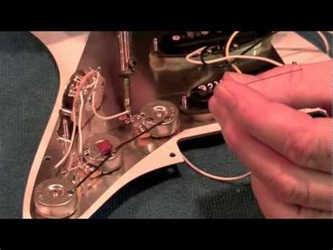 fender stratocaster wiring   install  treble bleed youtube