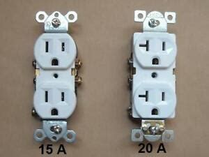 duplex receptacle outlet plug    amp white