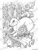 Rabbit Creatures sketch template