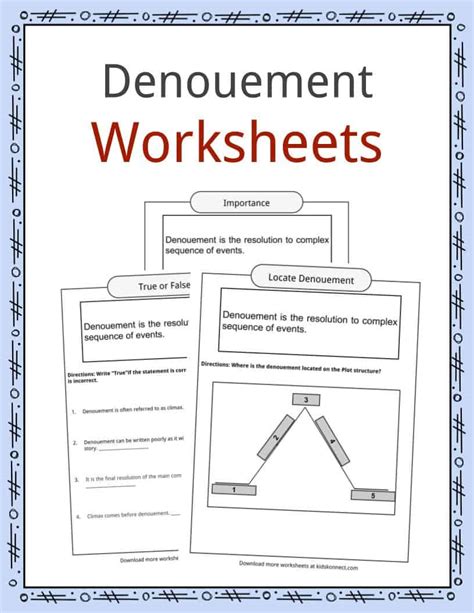 denouement facts worksheets examples definition  kids