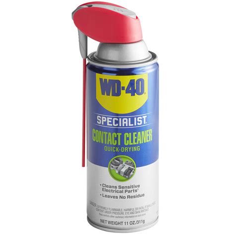Wd 40 300554 Specialist 11 Oz Electrical Contact Cleaner Spray 6 Case