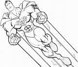 Pages Coloring Super Superhero Getdrawings Fun sketch template