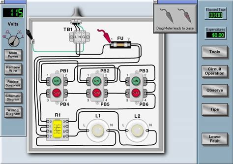 basic electrical training troubleshooting circuit simulation cbt  lighting circuit