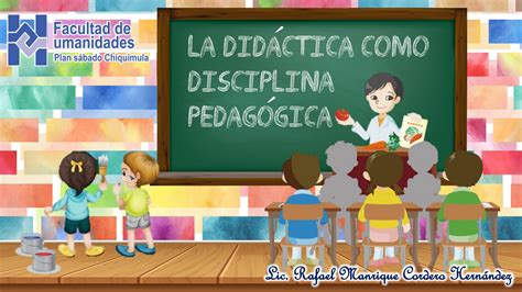la didactica como disciplina pedagogica  rafael manrique cordero hernandez issuu