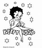 Betty Boop Pegar Recortar sketch template