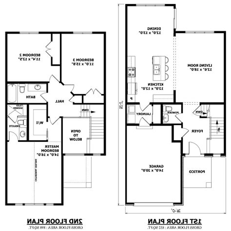 small  storey house plan image