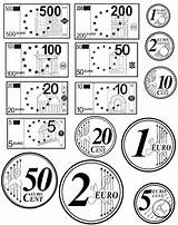 Billetes Monedas sketch template