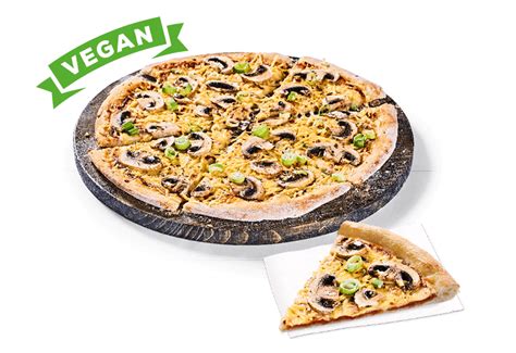 vegan funghi dominos pizza