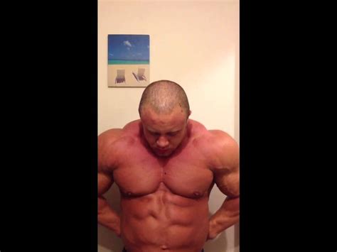 bodybuilder aaron clark posing january  youtube