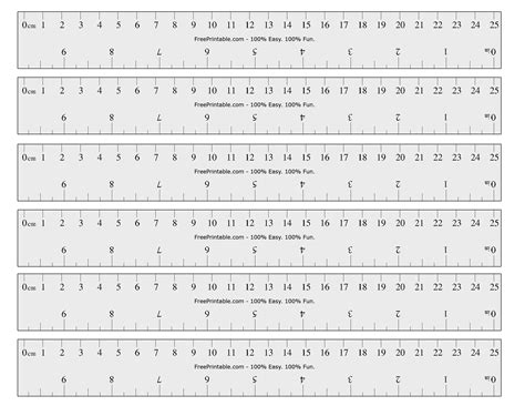 printable ruler  cm printable ruler actual size