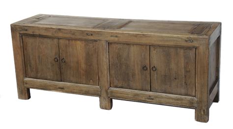 recycled wood  tv cabinet media console cabinets sideboards