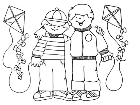 friends coloring pack teaching resources
