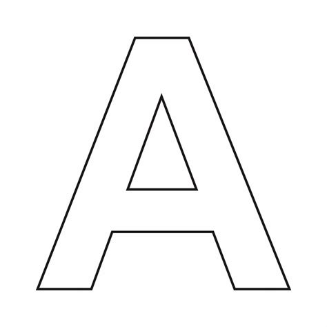stencils printable alphabet   printable form templates  letter