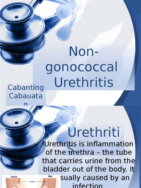 Non Gonococcal Urethritis Pdf Sexually Transmitted Infection