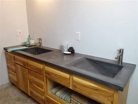 Concrete Bathroom Vanity 2019 Trend Granite Transformations Blog