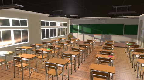 japanese classroom    model  david oliveros torres